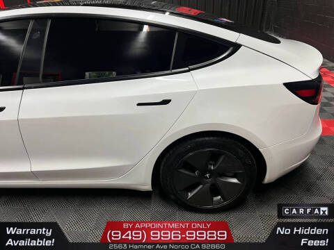 2021 Tesla Model 3 Standard Range Plus