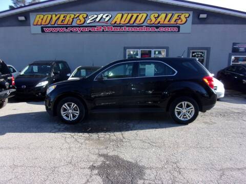 2015 Chevrolet Equinox for sale at ROYERS 219 AUTO SALES in Dubois PA