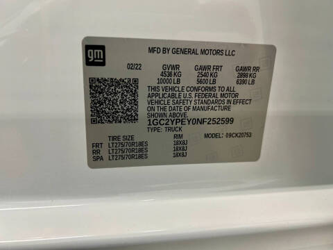 2022 Chevrolet Silverado 2500HD LTZ