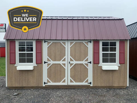 2023 NORTH STAR BUILDINGS 10X16 LOFTED GARDEN SHED for sale at ADELL AUTO CENTER in Waldo WI