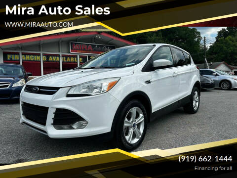 2013 Ford Escape for sale at Mira Auto Sales in Raleigh NC