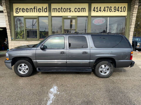2001 Chevrolet Suburban for sale at GREENFIELD MOTORS in Milwaukee WI