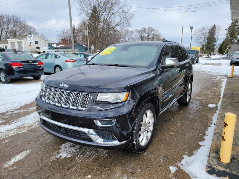 2015 Jeep Grand Cherokee for sale at Clare Auto Sales, Inc. in Clare MI