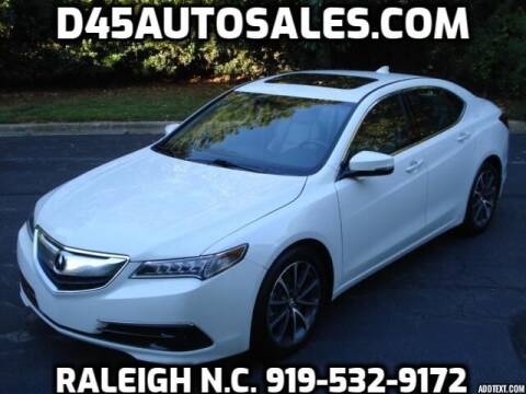 2015 Acura TLX for sale at D45 Auto Brokers in Raleigh NC