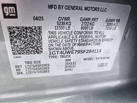 2025 GMC Sierra 3500HD