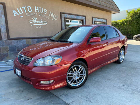 2007 Toyota Corolla for sale at Auto Hub, Inc. in Anaheim CA