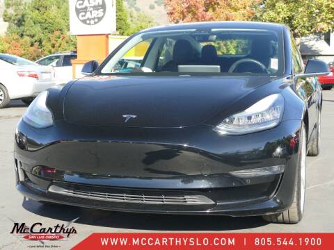 2018 Tesla Model 3 for sale at McCarthy Wholesale in San Luis Obispo CA