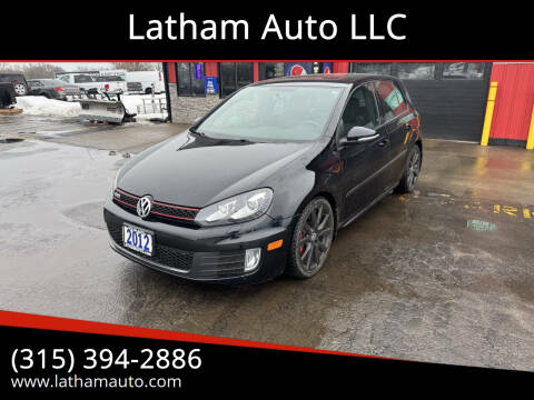 2012 Volkswagen GTI for sale at Latham Auto LLC in Ogdensburg NY