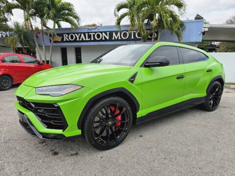2020 Lamborghini Urus for sale at ROYALTON MOTORS in Plantation FL