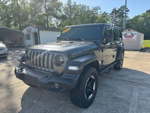 2019 Jeep Wrangler Unlimited for sale at AUTO WOODLANDS in Magnolia TX