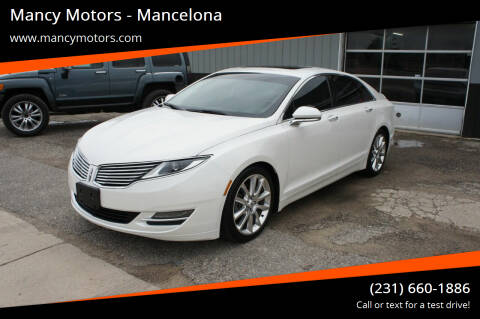 2014 Lincoln MKZ for sale at Mancy Motors in Mancelona MI
