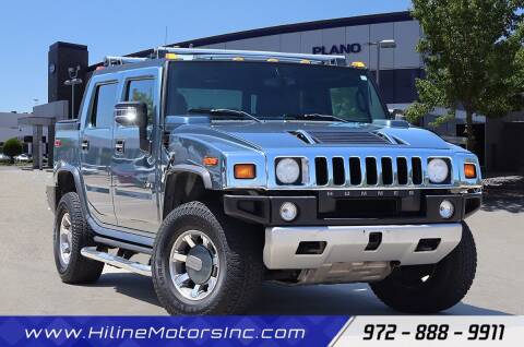 2008 HUMMER H2 SUT for sale at HILINE MOTORS in Plano TX