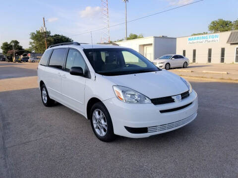 2005 Toyota Sienna for sale at Image Auto Sales in Dallas TX