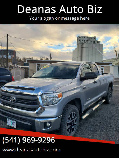 2015 Toyota Tundra for sale at Deanas Auto Biz in Pendleton OR