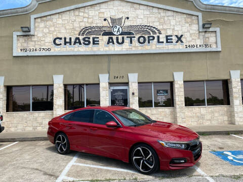 2019 Honda Accord for sale at CHASE AUTOPLEX in Lancaster TX