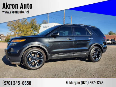 2014 Ford Explorer for sale at Akron Auto in Akron CO