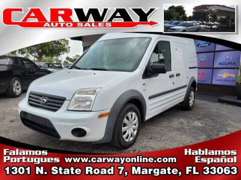 2013 Ford Transit Connect for sale at CARWAY Auto Sales in Margate FL