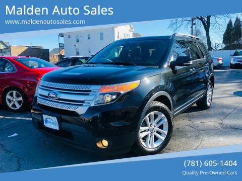 2013 Ford Explorer for sale at Malden Auto Sales in Malden MA