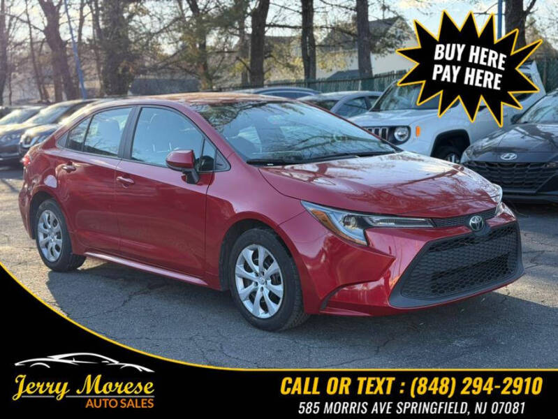 2021 Toyota Corolla for sale at Jerry Morese Auto Sales LLC in Springfield NJ