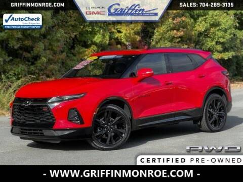 2022 Chevrolet Blazer for sale at Griffin Buick GMC in Monroe NC