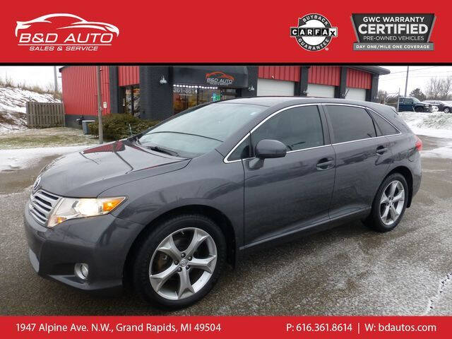 2012 Toyota Venza for sale at B&D Auto Sales Inc in Grand Rapids MI