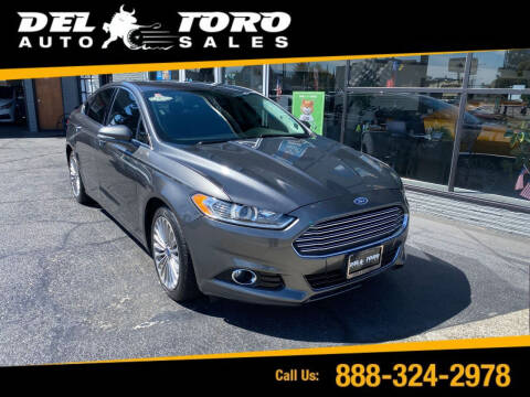 2015 Ford Fusion for sale at DEL TORO AUTO SALES in Auburn WA