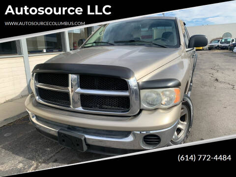 2005 Dodge Ram 1500 for sale at Autosource LLC in Columbus OH