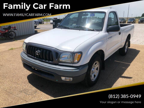 2002 Toyota Tacoma for sale at Family Car Farm in Princeton IN