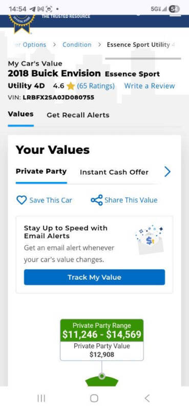 2018 Buick Envision Essence