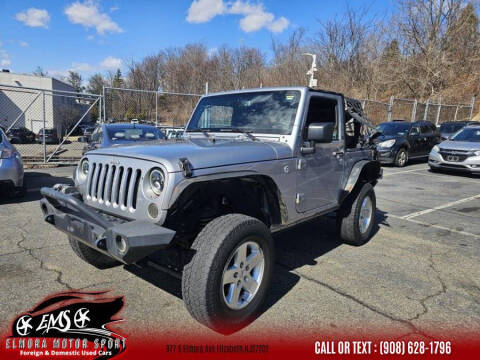 2015 Jeep Wrangler for sale at Elmora Motor Sport in Elizabeth NJ