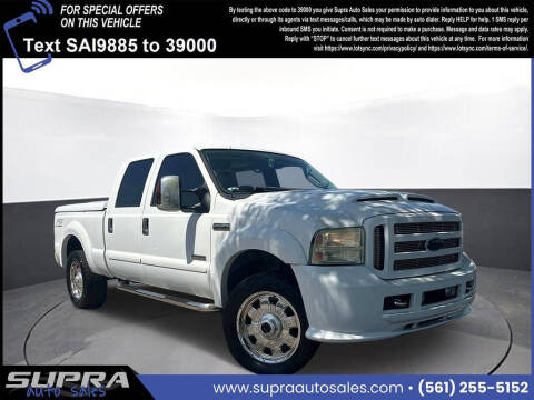 2006 Ford F-250 Super Duty for sale at SUPRA AUTO SALES in Riviera Beach FL