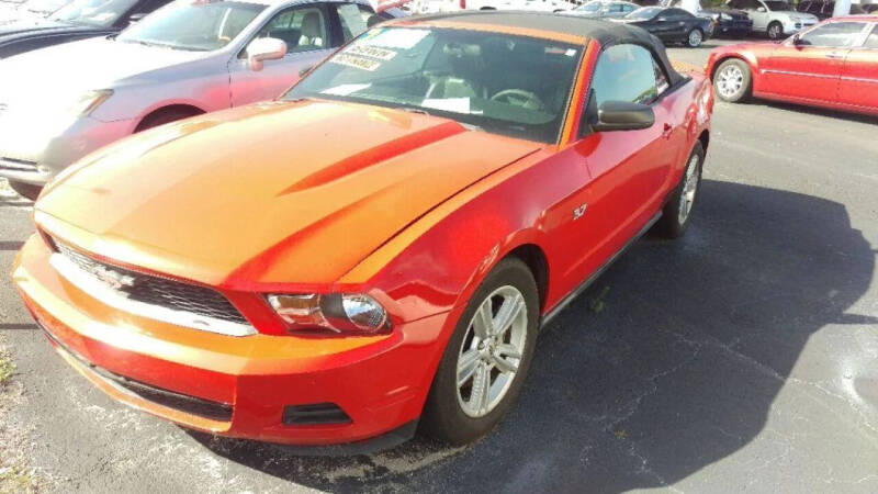 2011 Ford Mustang for sale at Tony's Auto Sales in Jacksonville FL