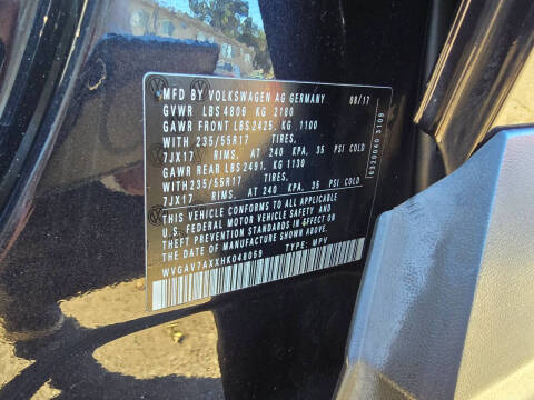 2017 Volkswagen Tiguan