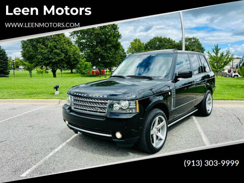 2010 Land Rover Range Rover for sale at Leen Motors in Merriam KS