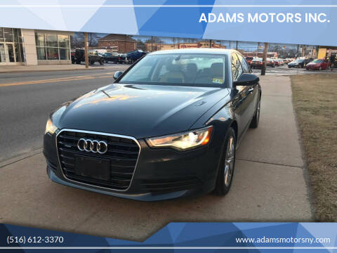 2015 Audi A6 for sale at Adams Motors INC. in Inwood NY