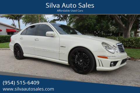 2008 Mercedes-Benz E-Class for sale at Silva Auto Sales in Pompano Beach FL