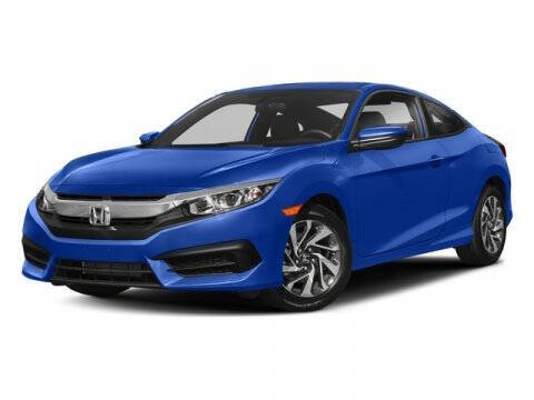 White 2018 Honda Civic LX-P LX-P 2dr Coupe 1