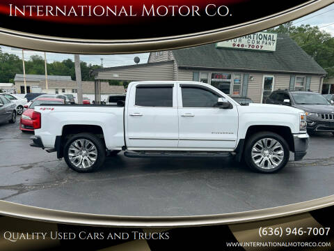 2017 Chevrolet Silverado 1500 for sale at International Motor Co. in Saint Charles MO