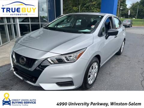 2020 Nissan Versa for sale at Credit Union Auto Buying Service in Winston Salem NC