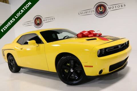 2018 Dodge Challenger for sale at Unlimited Motors in Fishers IN