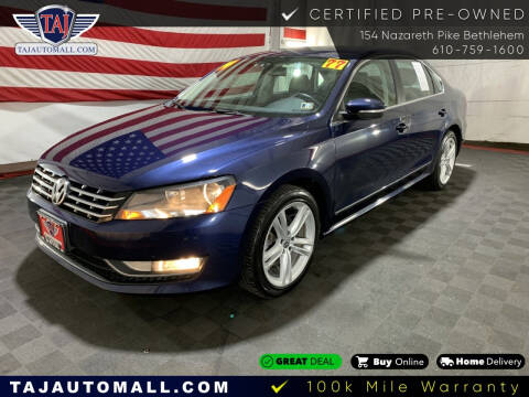 2014 Volkswagen Passat for sale at Taj Auto Mall in Bethlehem PA