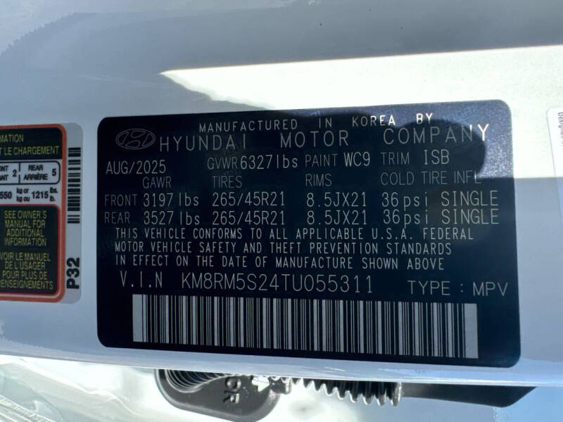 2026 Hyundai Palisade Calligraphy