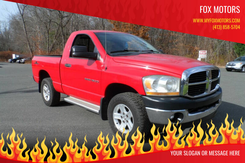 2006 Dodge Ram 1500 for sale at Fox Motors in Hampden MA