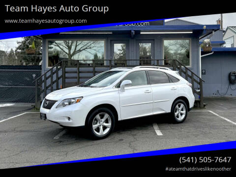 2012 Lexus RX 350 for sale at Team Hayes Auto Group in Eugene OR