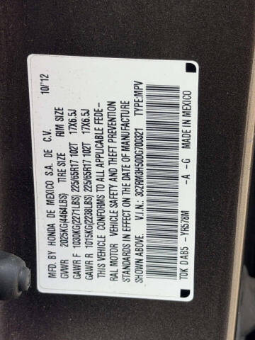 2013 Honda CR-V EX