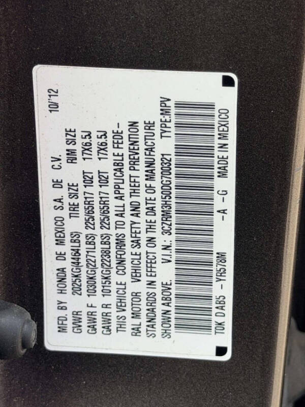 2013 Honda CR-V EX