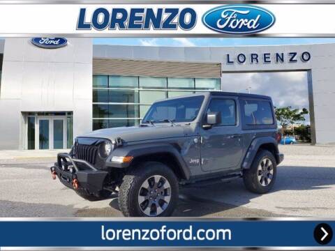 2018 Jeep Wrangler for sale at Lorenzo Ford in Homestead FL
