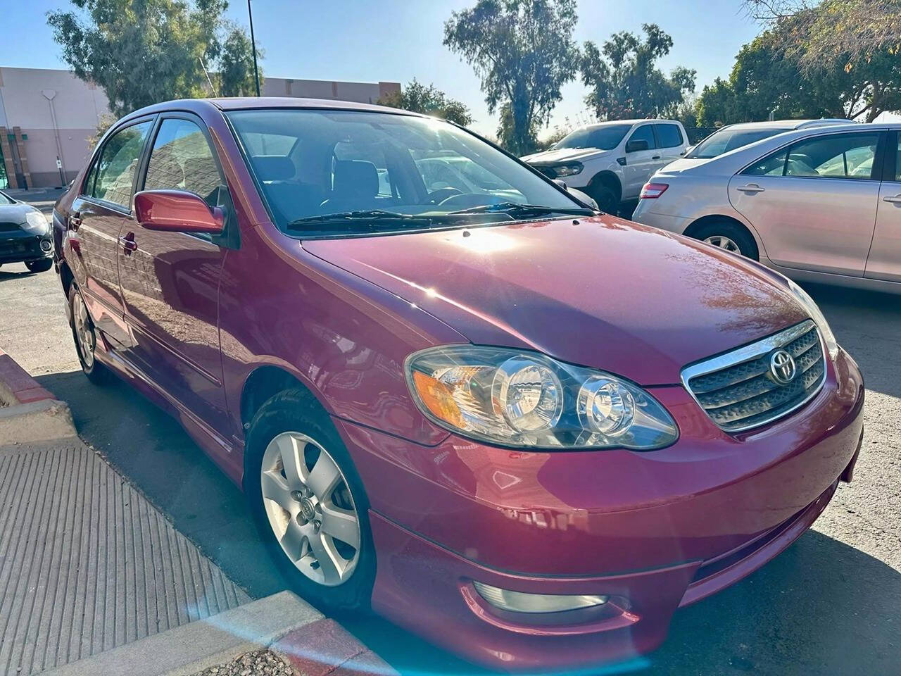 2007 Toyota Corolla for sale at HUDSONS AUTOS in Gilbert, AZ