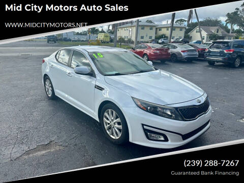 2015 Kia Optima for sale at Mid City Motors Auto Sales in Fort Myers FL