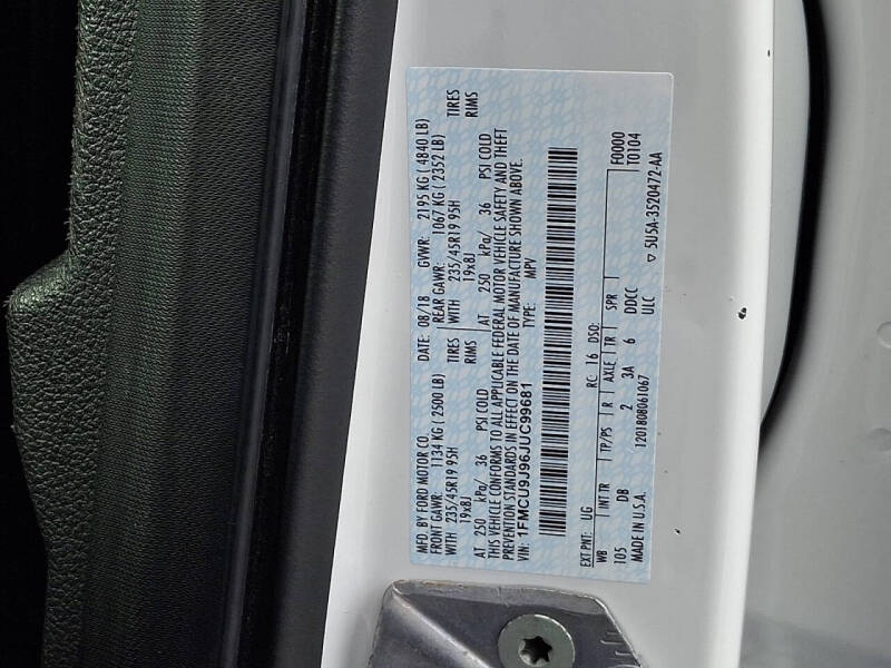 2018 Ford Escape Titanium